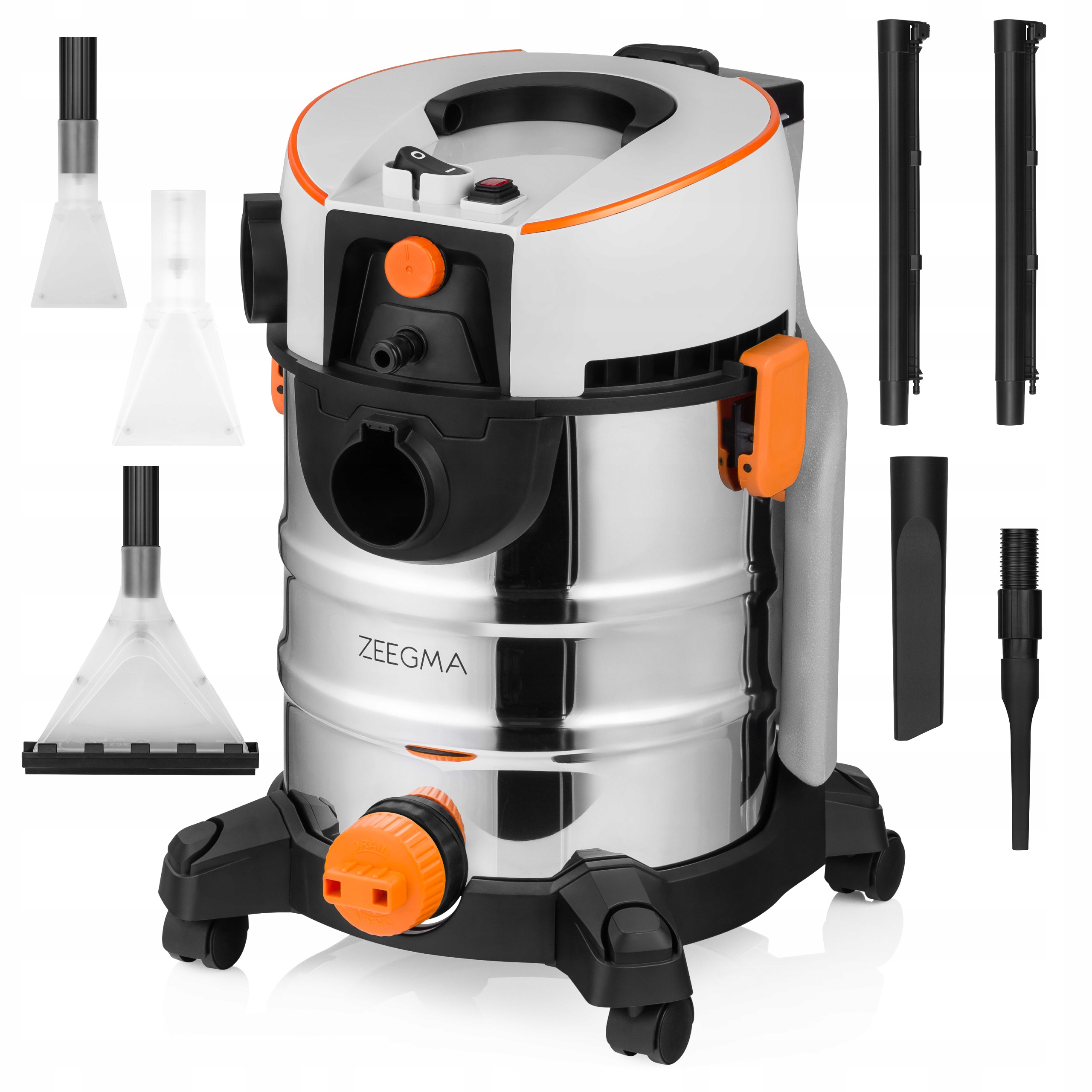 Пилосос професійний миючий Zeegma ZONDER PRO AQUA SILVER