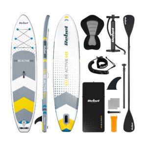 SUP дошка 350см Rebel ACTIVE RBA-4501-WH з аксесуарами сапборд 170 кг 350 x 81 х 15 см White