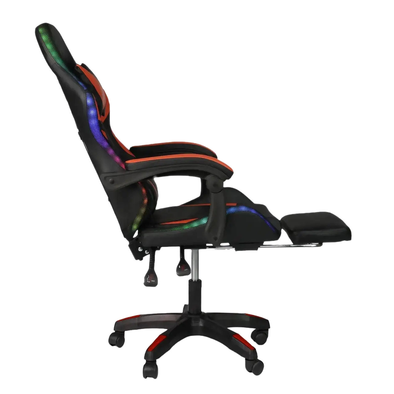 Крісло геймерське з підсвічуванням Hanert G-Force RED + RGB - Зображення 2