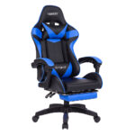 Геймерське крісло з підставкою для ніг Hanert G-Force Black/Blue
