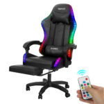 Крісло геймерське з підсвічуванням Hanert G-Force Black + RGB
