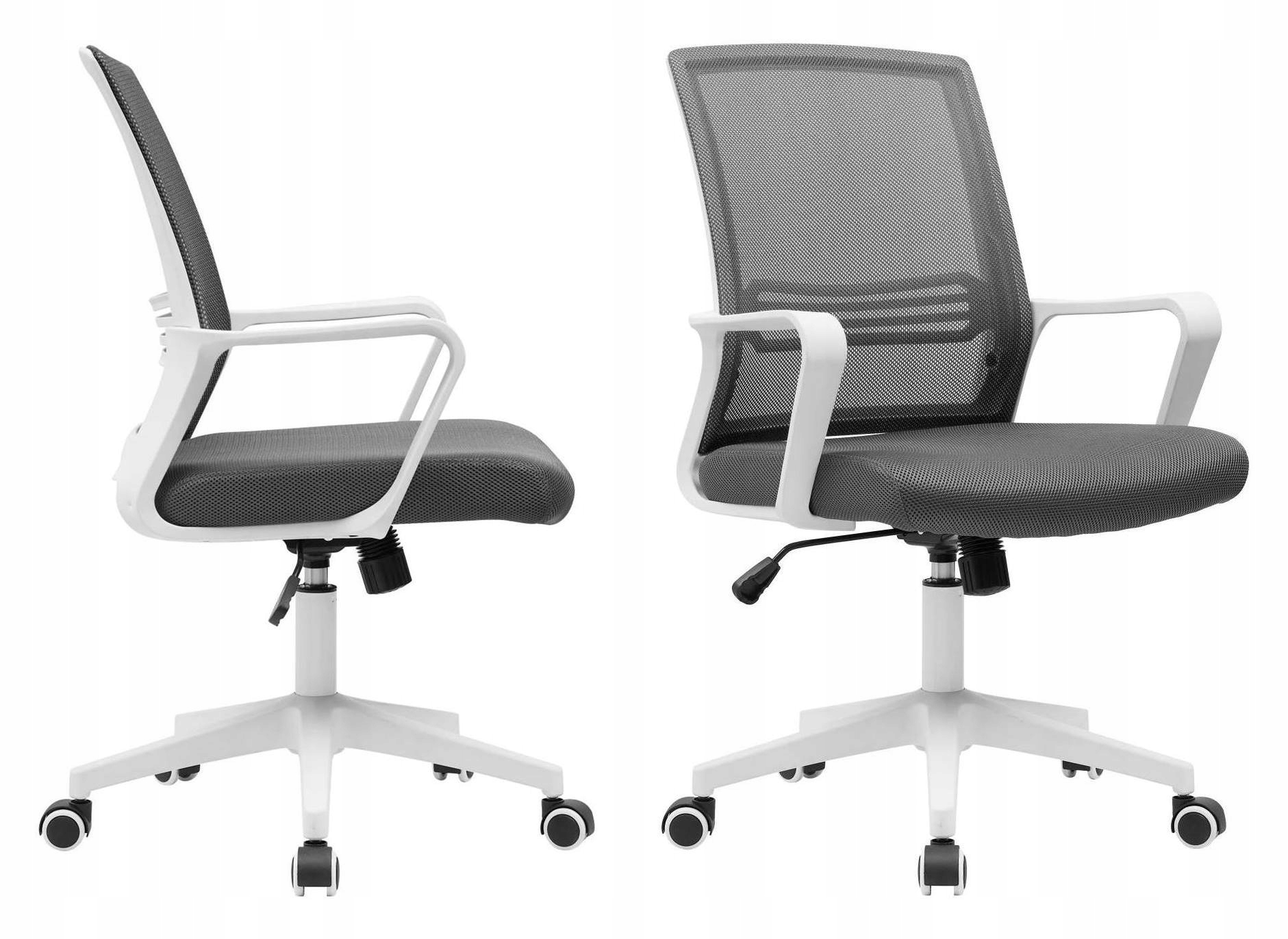Офісне крісло Hanert Vision Grey/White - Зображення 2