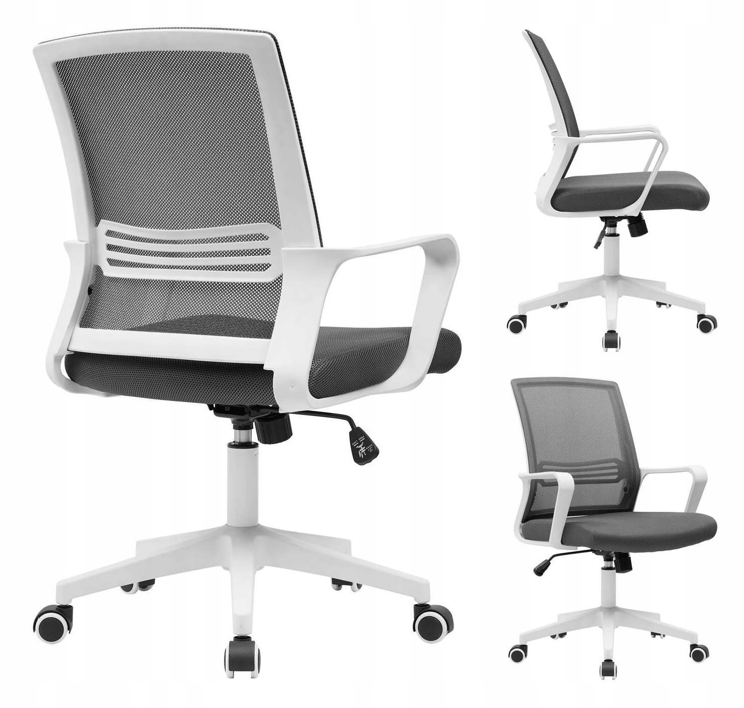 Офісне крісло Hanert Vision Grey/White