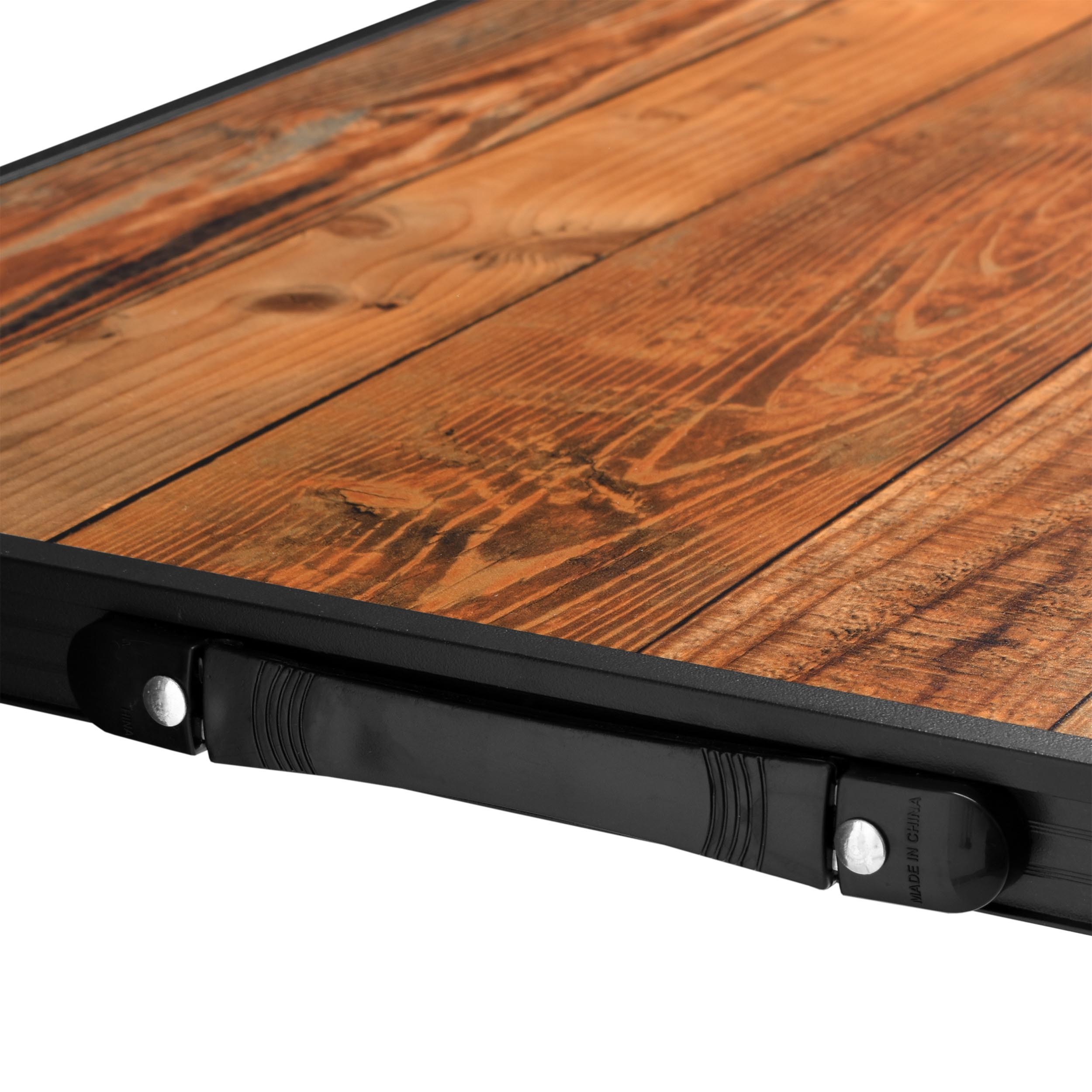 Стіл туристичний розкладний зі стільцями Hanert WoodLine 120x60 - Зображення 6
