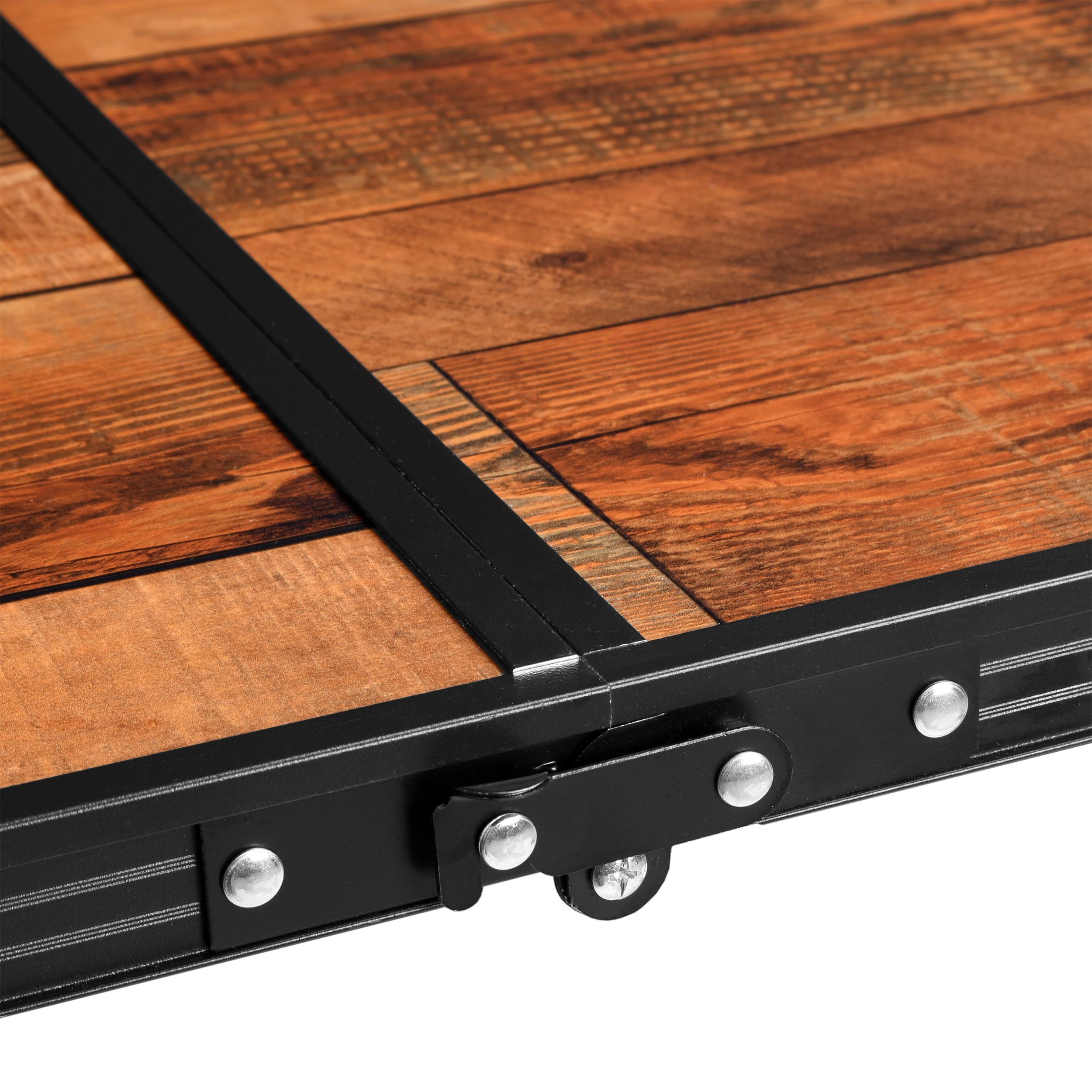 Стіл туристичний розкладний зі стільцями Hanert WoodLine 120x60 - Зображення 4