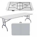 Стіл розкладний туристичний Hanert Family Table 180см White