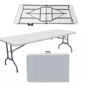 Стіл розкладний туристичний Hanert Family Table 180см White