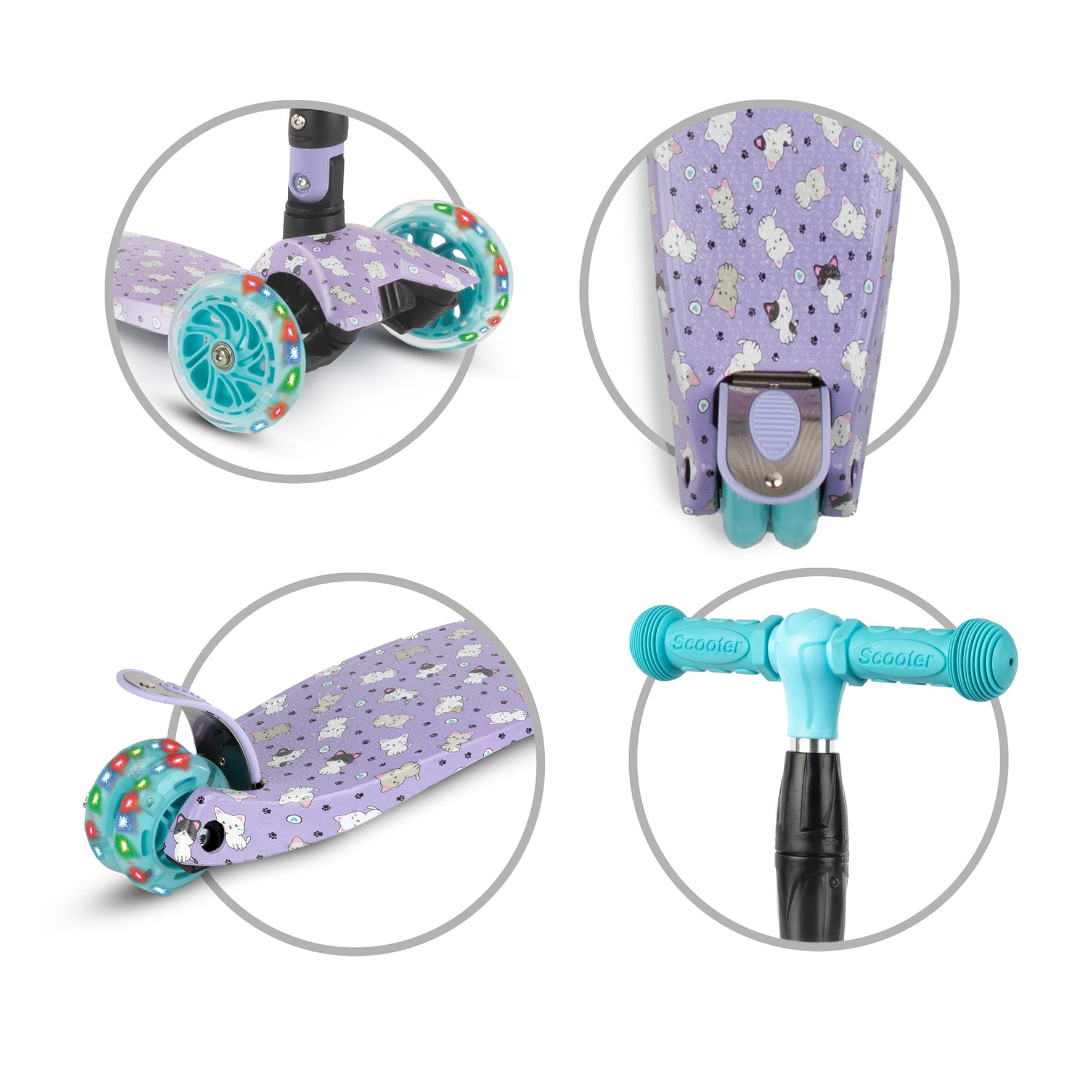 Самокат Kidwell Vento Kitty - Зображення 5