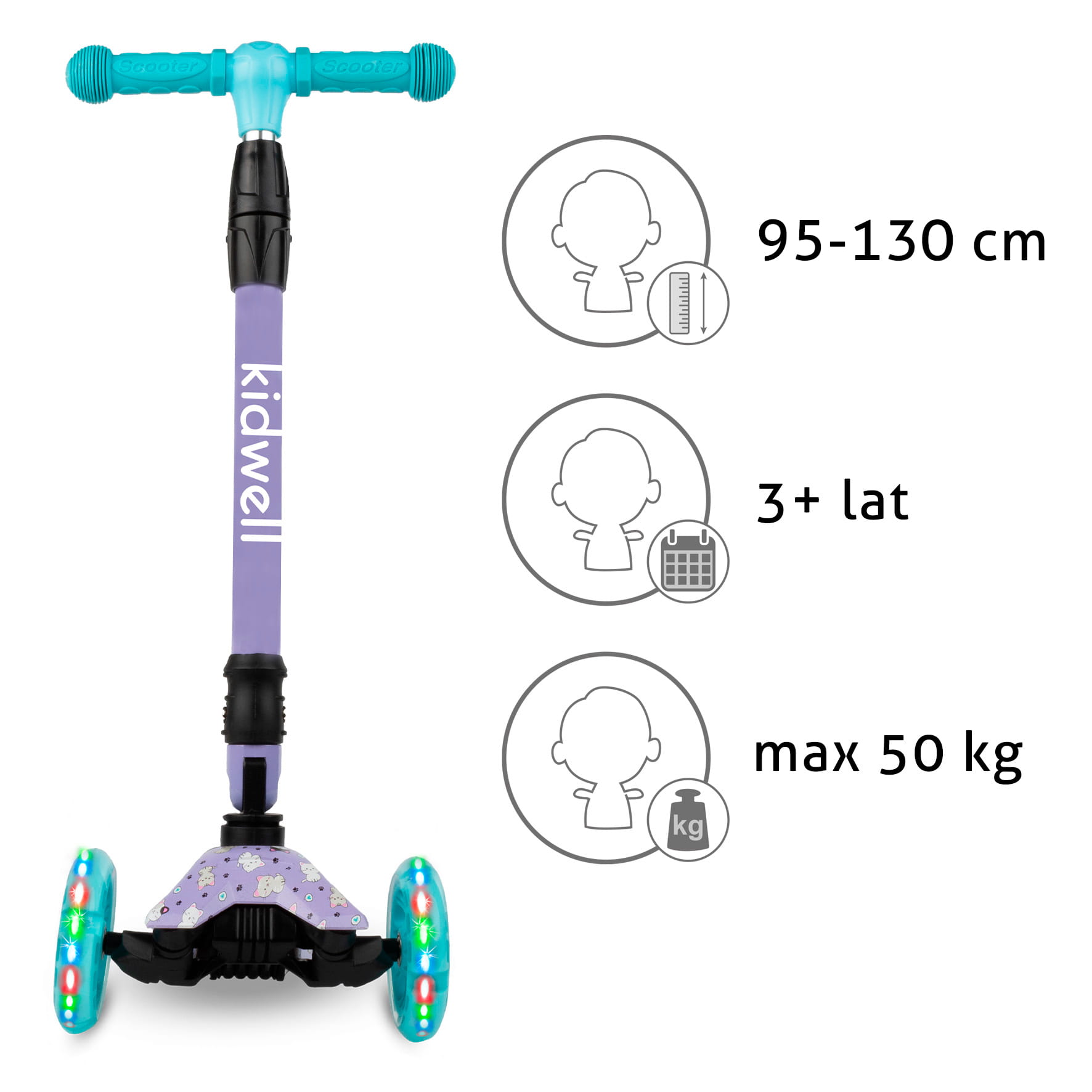 Самокат Kidwell Vento Kitty - Зображення 6