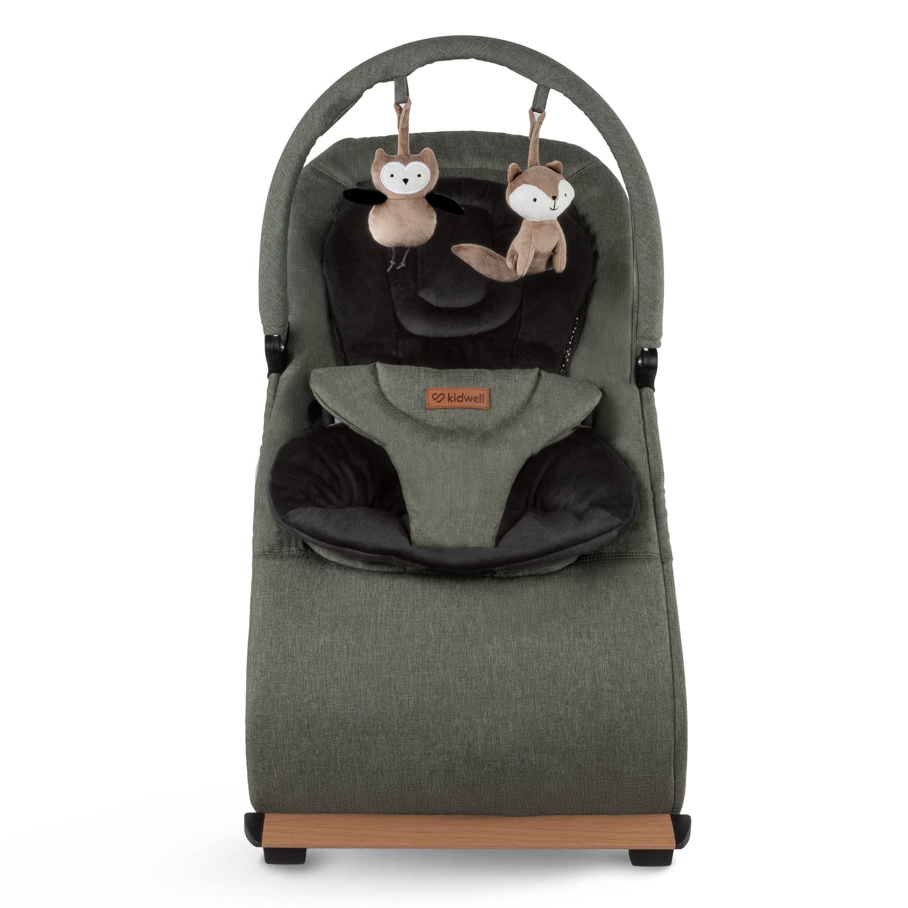 Шезлонг-гойдалка Kidwell RUBI Green/Black - Зображення 9