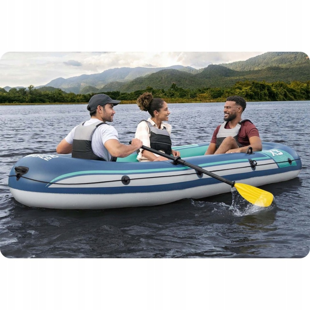 Надувний човен Trek X3 Raft 294 x 137 см Bestway 61154 - Зображення 5