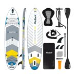 SUP дошка 335 см Rebel ACTIVE RBA-4507-WH із аксесуарами сапборд 170 кг 335 x 84 х 15 см White