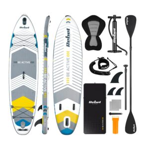 SUP дошка 335 см Rebel ACTIVE RBA-4507-WH із аксесуарами сапборд 170 кг 335 x 84 х 15 см White